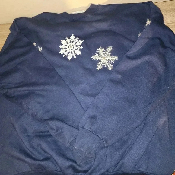 1 of a Kind Custom Handmade Ugly Christmas Sweater Womens Plus 2X 3X Mens XL XXL - Picture 2 of 8